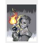 Картина по номерам Selfica Огонёк