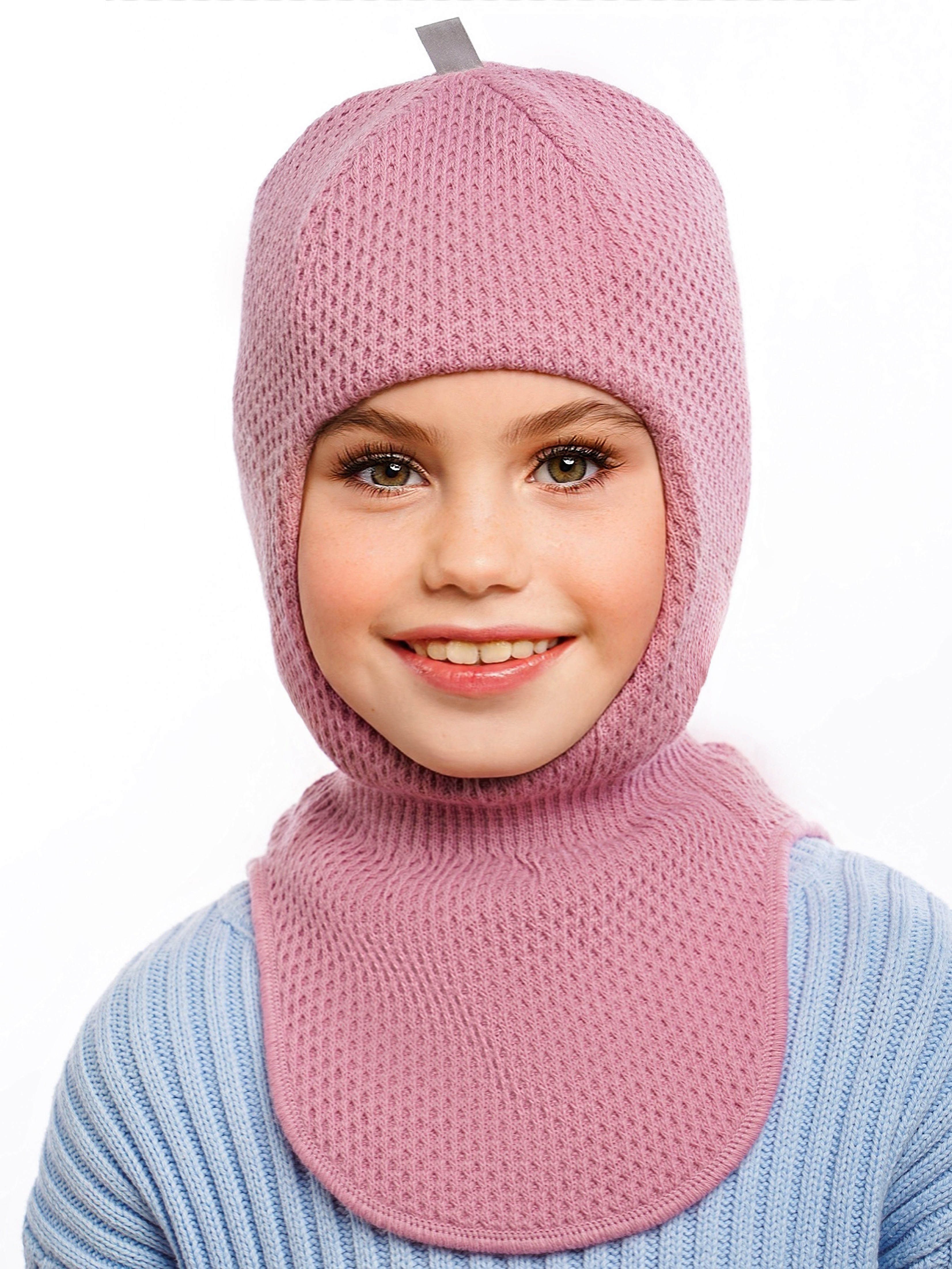 Шапка-шлем ПриКиндер U-Sp24520 Пудра - фото 10