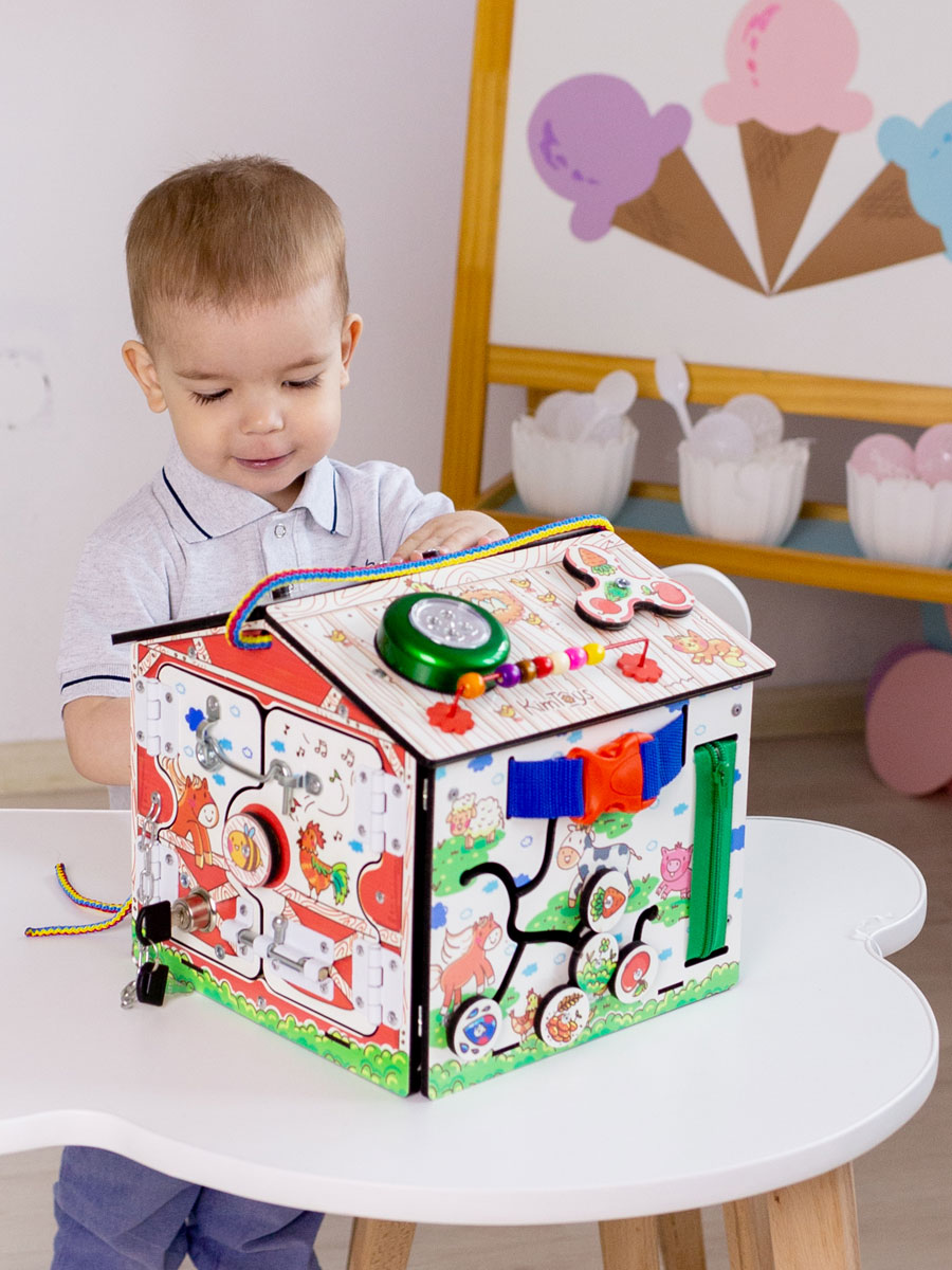 Игрушка KimToys бизиборд - фото 22