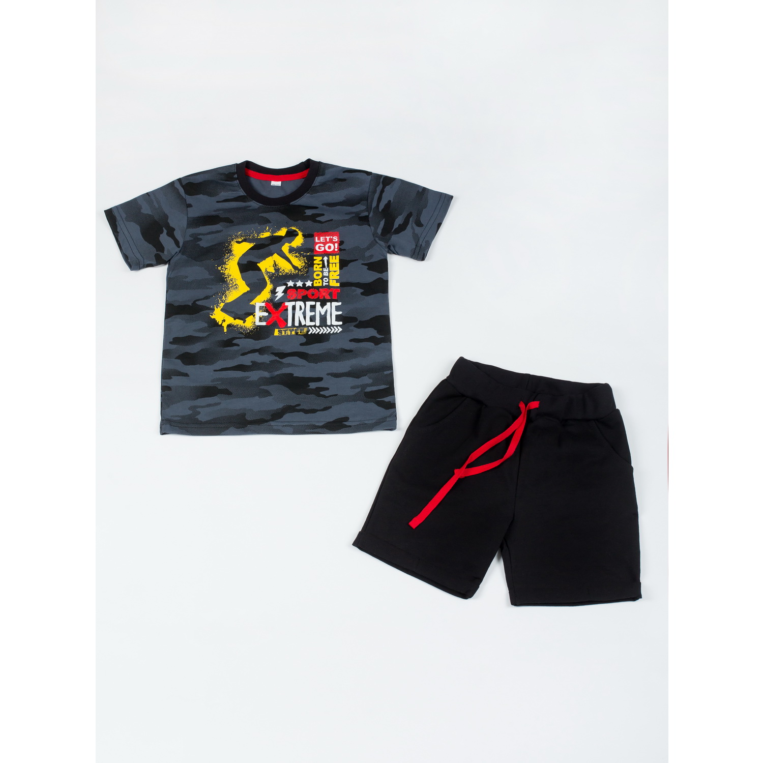 Костюм KiMMi co К-14087049п камуфляж черный экстрим - фото 7