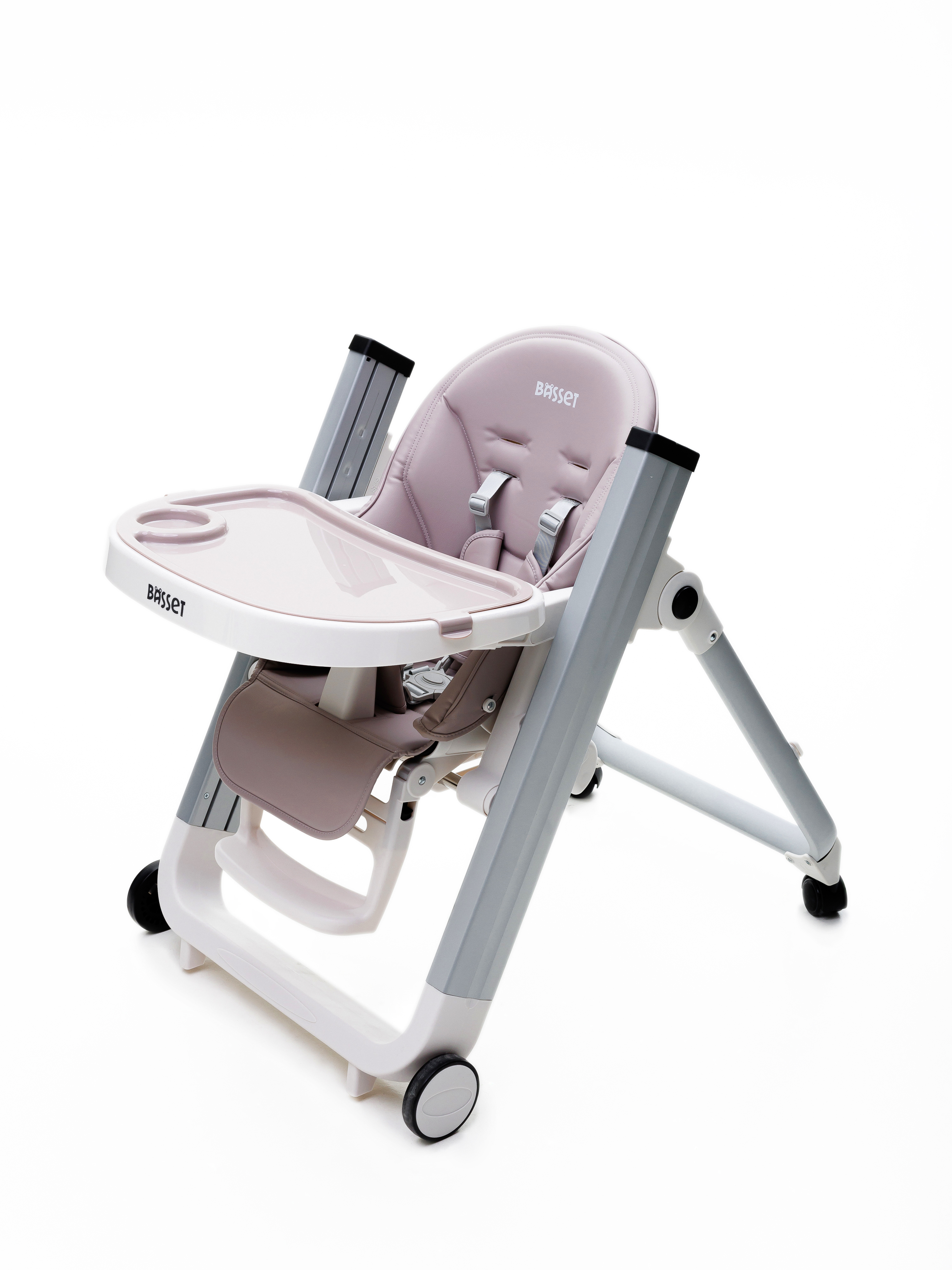 Стульчик для кормления BASSET B2 серый - фото 27