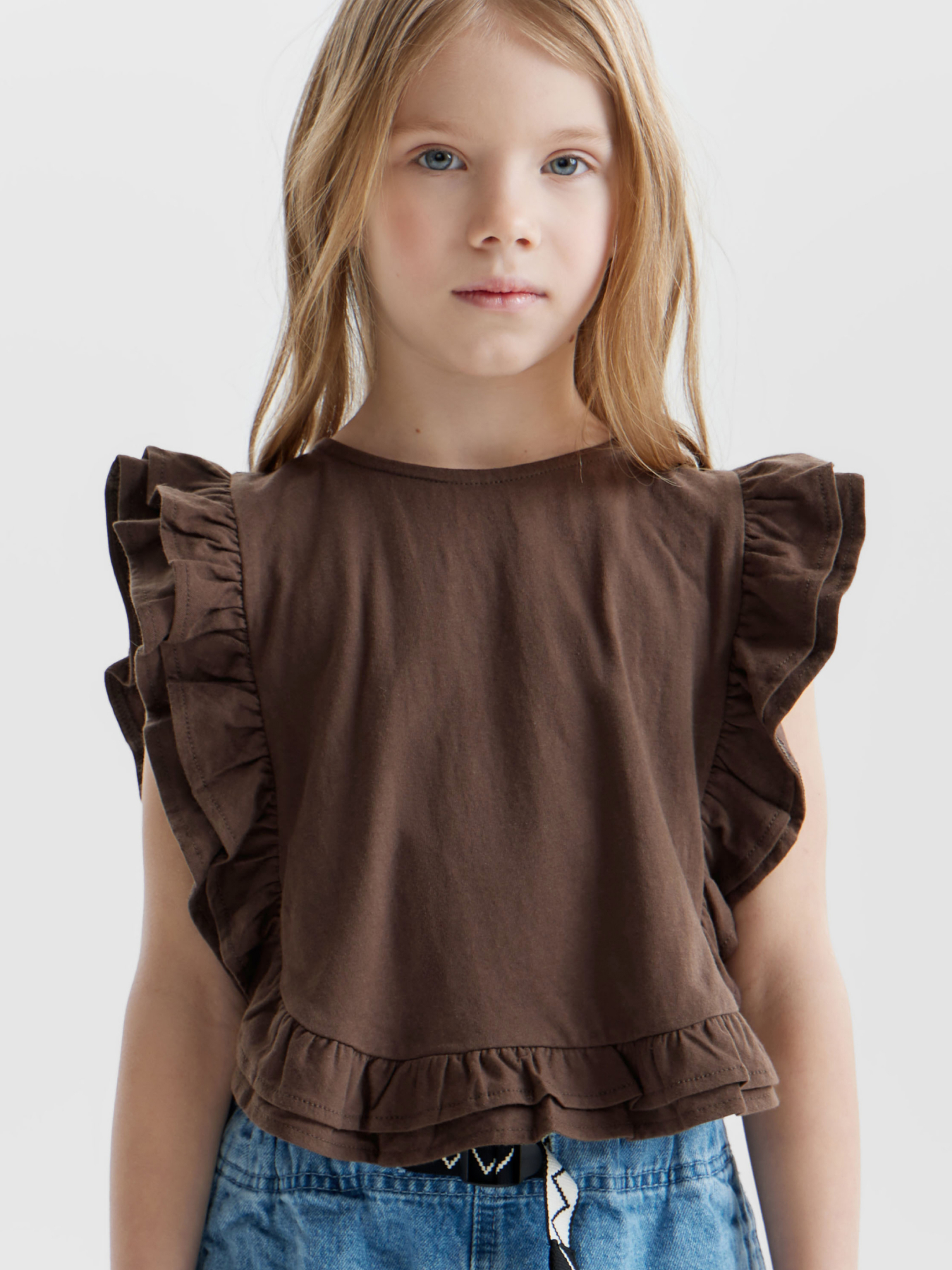 Топ Happy Baby 88300-0_dark brown - фото 1