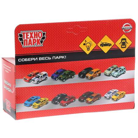 Полицейская машина Технопарк Nissan qashqai