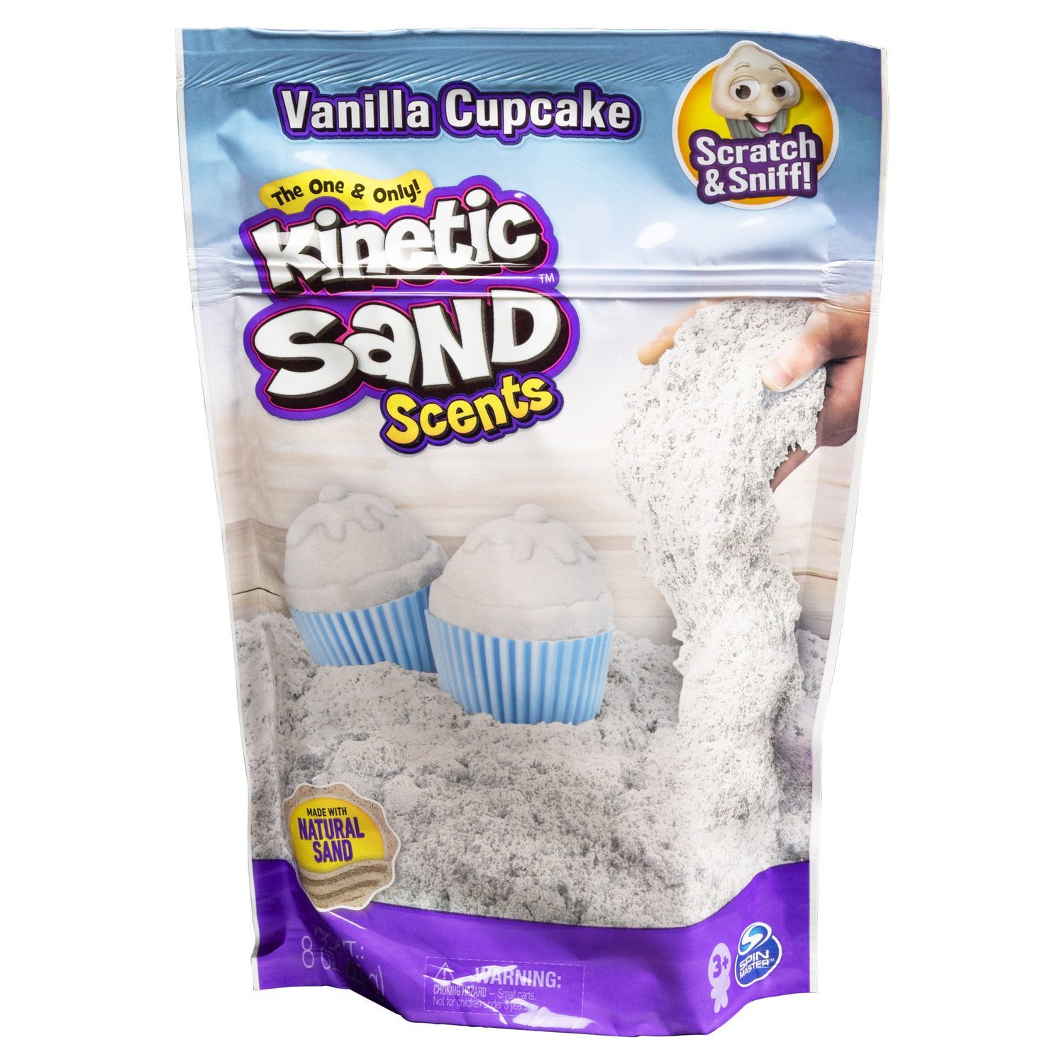 Кинетический песок Kinetic Sand 0.2 кг - фото 1