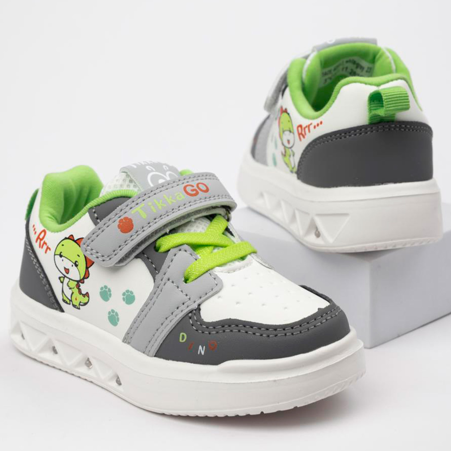 Кроссовки TikkaGo 1A05_6251-1_white-grey - фото 2