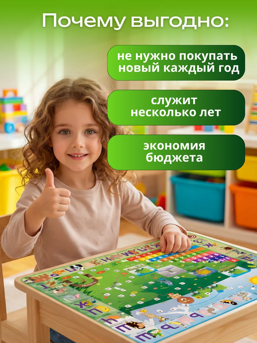Комплект мебели Di toys Счёт (стол, стул) - фото 8