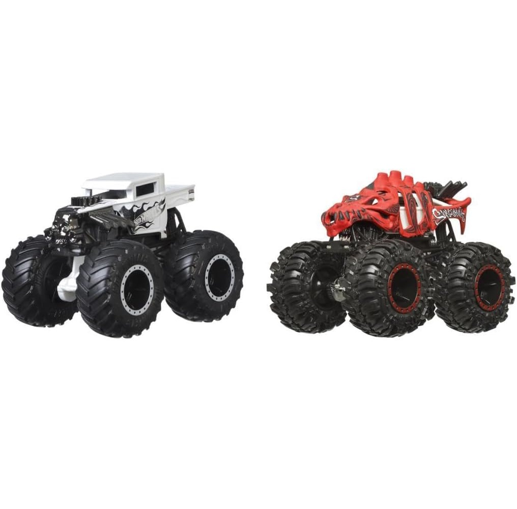 Игровой набор Hot Wheels Bone Shaker & Skelesaurus 1:64 FYJ64 - фото 2