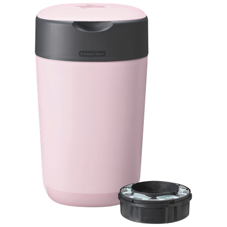 Утилизатор подгузников Tommee tippee накопитель для использованных подгузников Twist Click pink