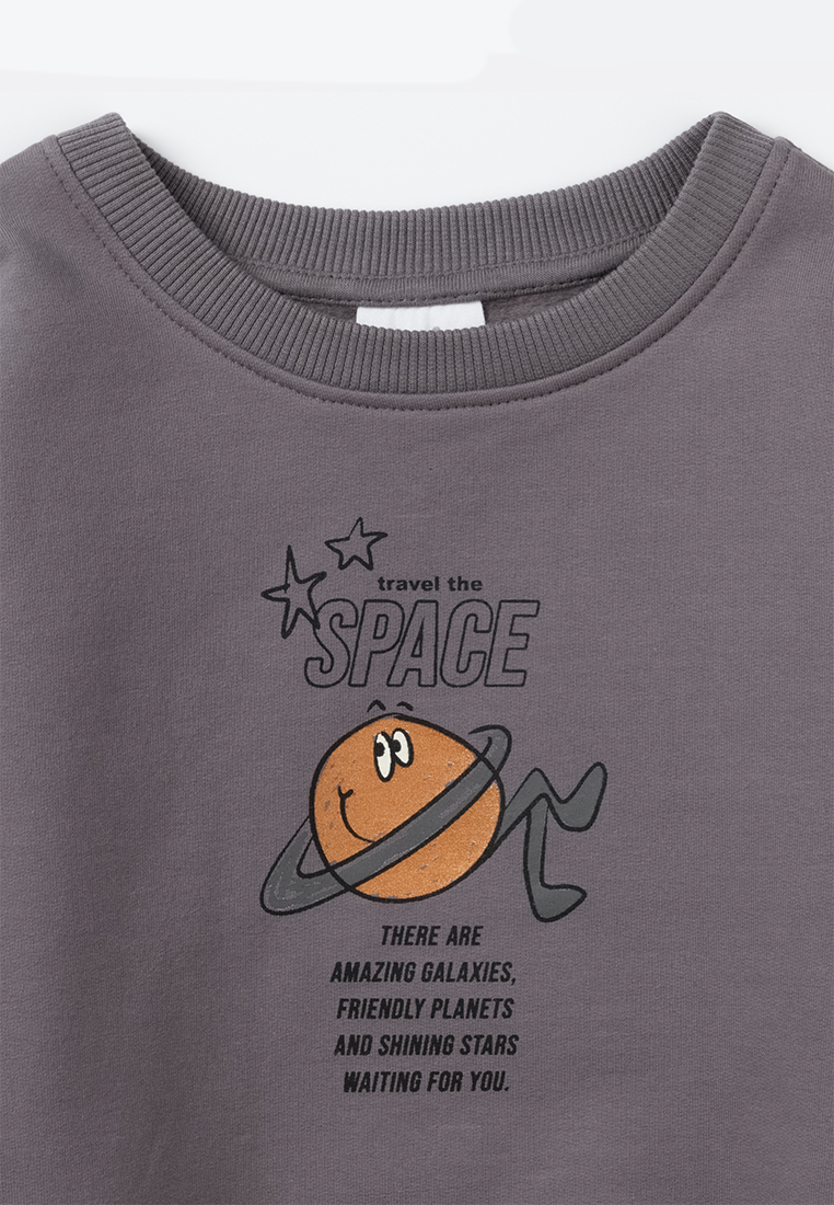 Cвитшот artie W25M08Т-1378M/Серый - фото 12