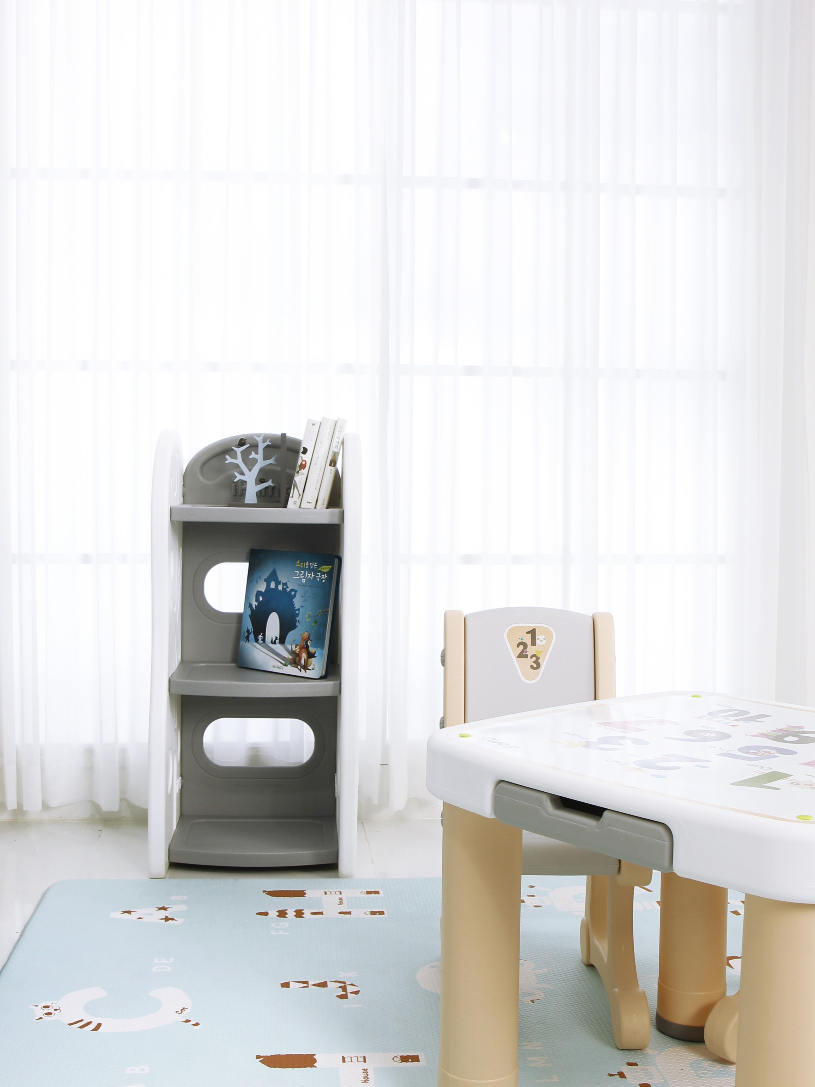 Стеллаж для игрушек Ifam DesignToy-2 Серый IF-047-DO2-G - фото 8