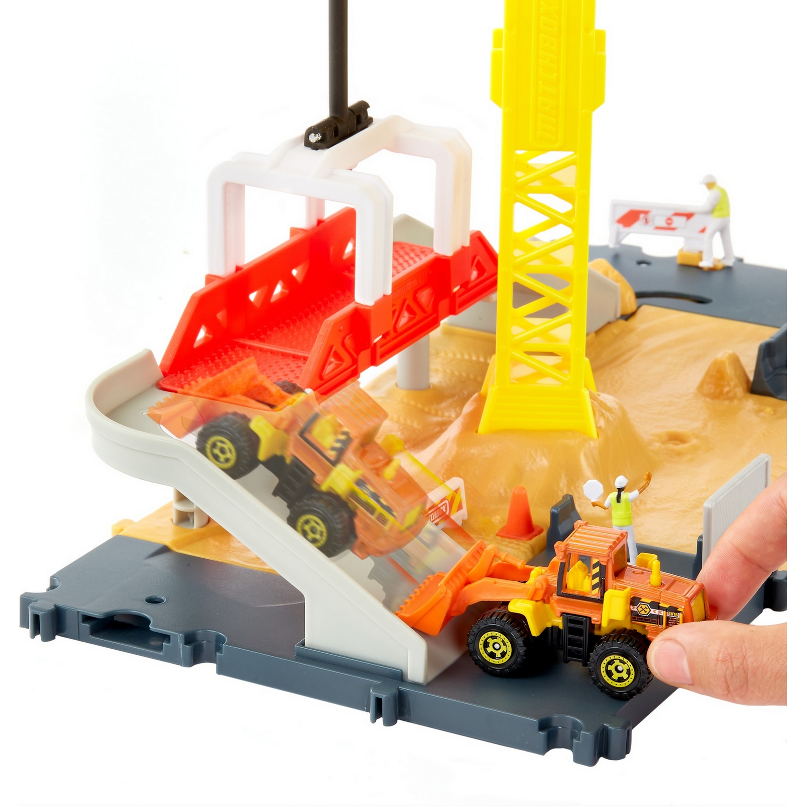 Конструктор Matchbox Строительная площадка - фото 7