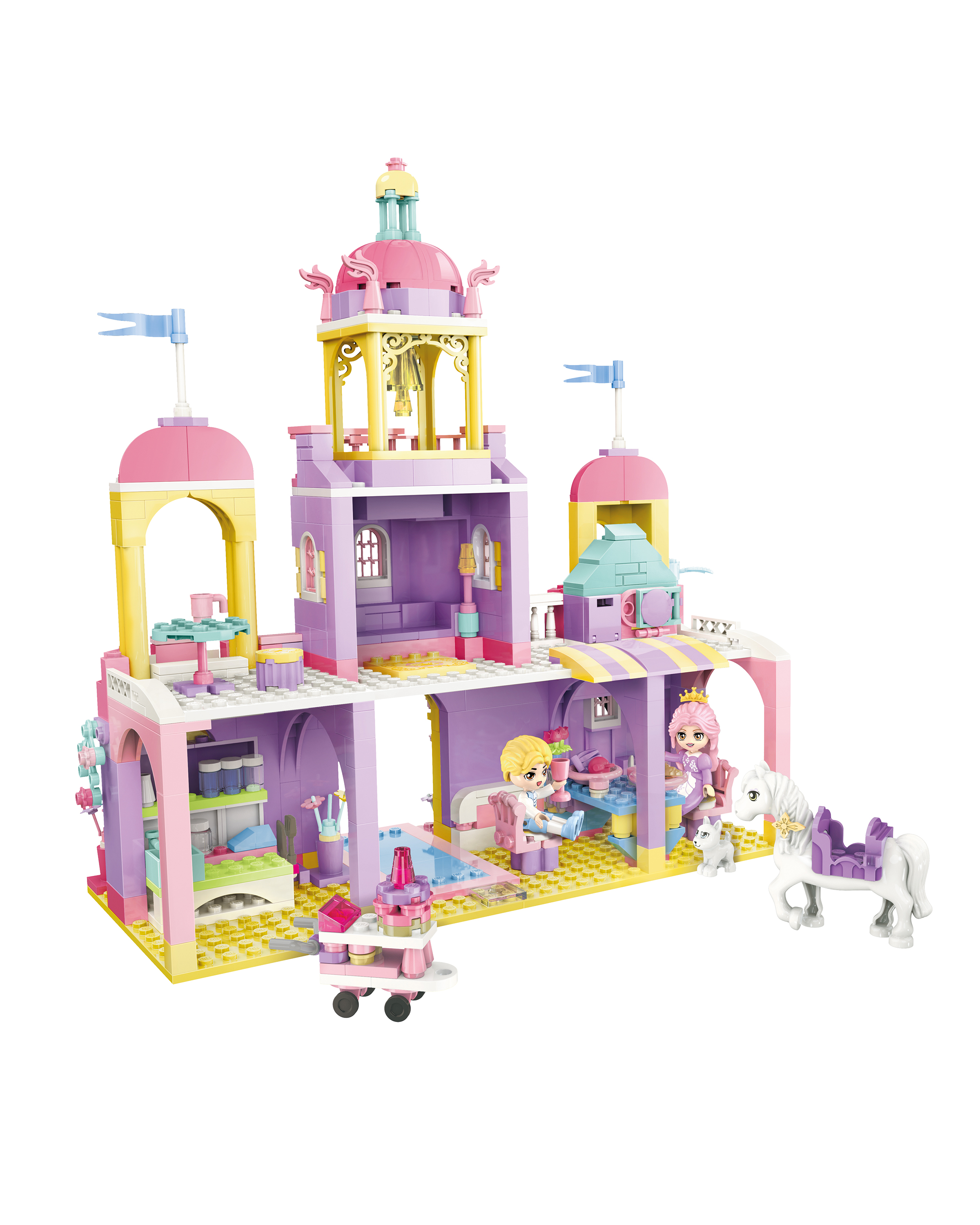 Конструктор QMAN День рождения принцессы 512 дет. - фото 2