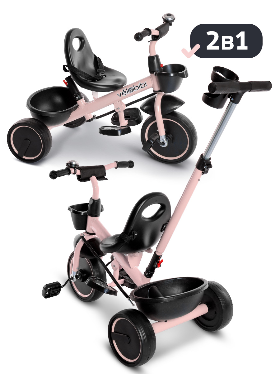 Трехколесный велосипед Velobibi 10 дюймов - фото 4