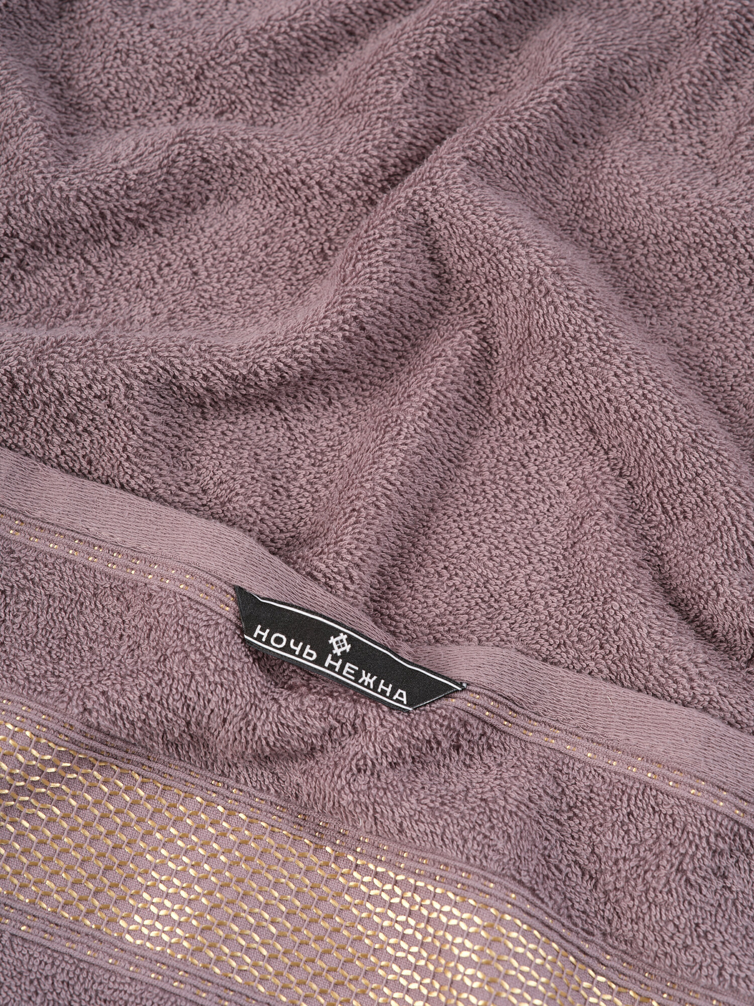 Полотенце Ночь Нежна Goldy 70 x 130 см 2 шт. - фото 4