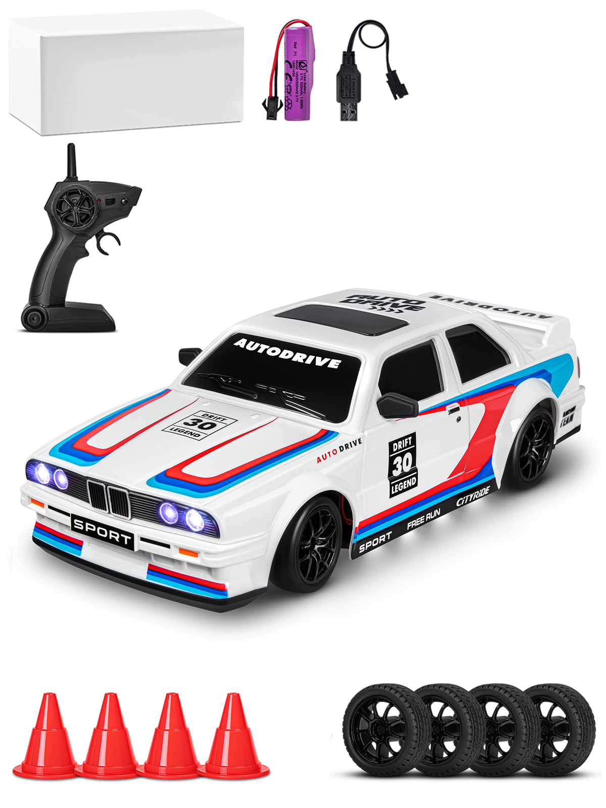 Автомобиль РУ AUTODRIVE 1:24 - фото 29