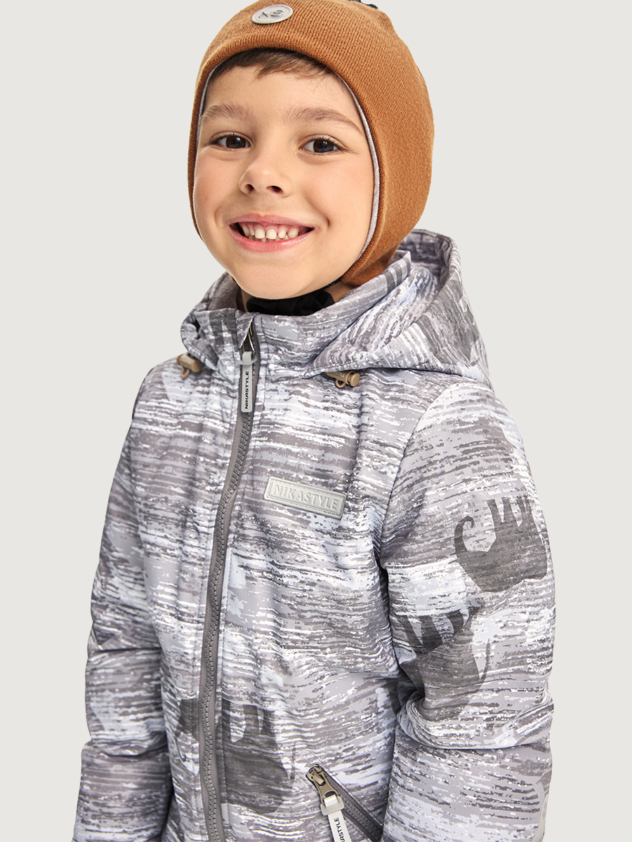 Комбинезон NIKASTYLE 8м1326 орех/асфальт - фото 6