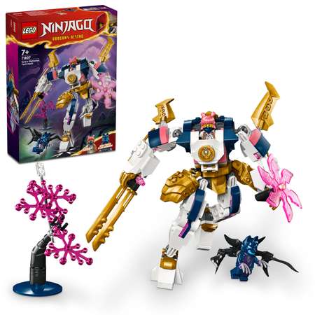Конструктор LEGO NINJAGO Soras Elemental Tech Mech блочный