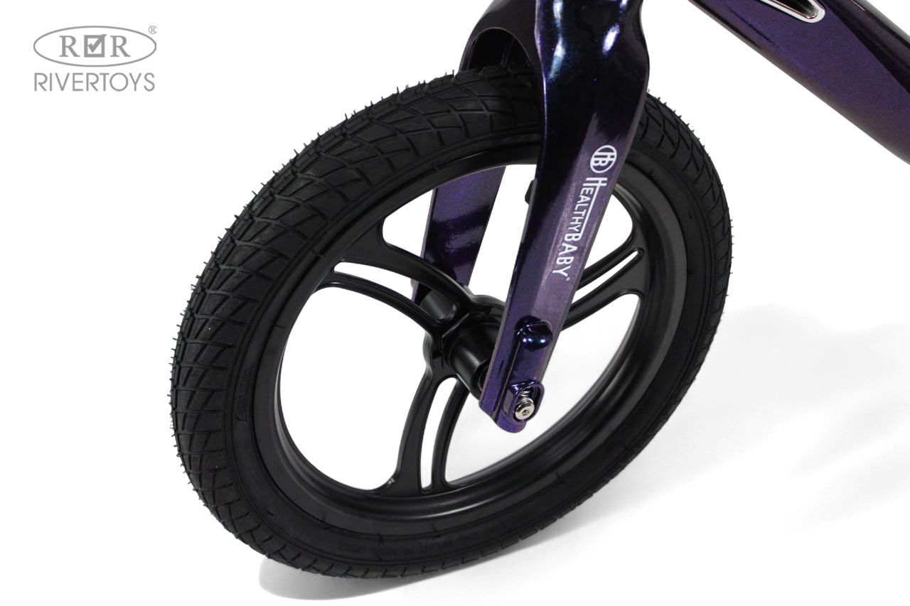 Двухколесный беговел RIVERTOYS 14 дюймов - фото 5