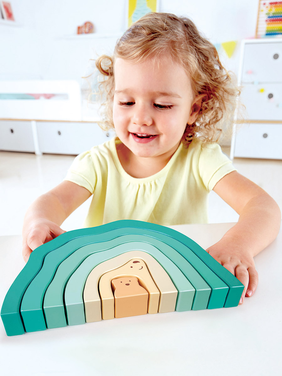 Игрушка Hape пирамидка - фото 3