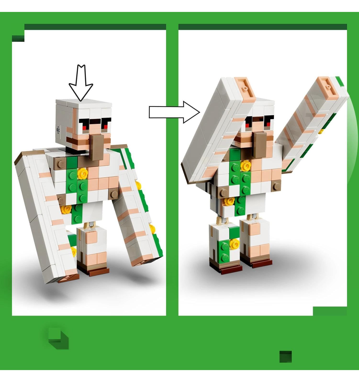 Конструктор LEGO Minecraft Куриный наездник 428 дет. - фото 5