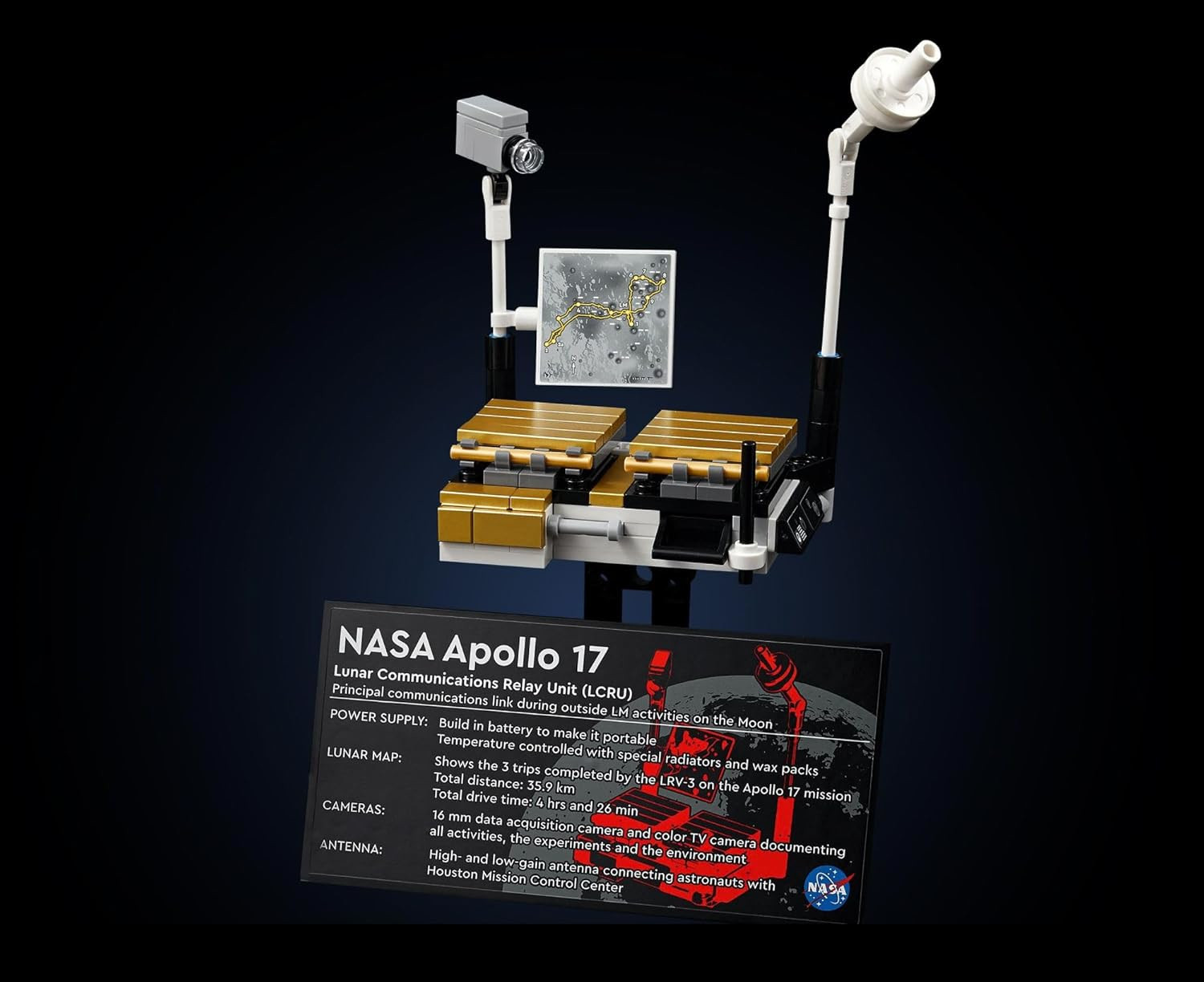 Конструктор LEGO Technic Лунный вездеход NASA Apollo блочный - фото 8