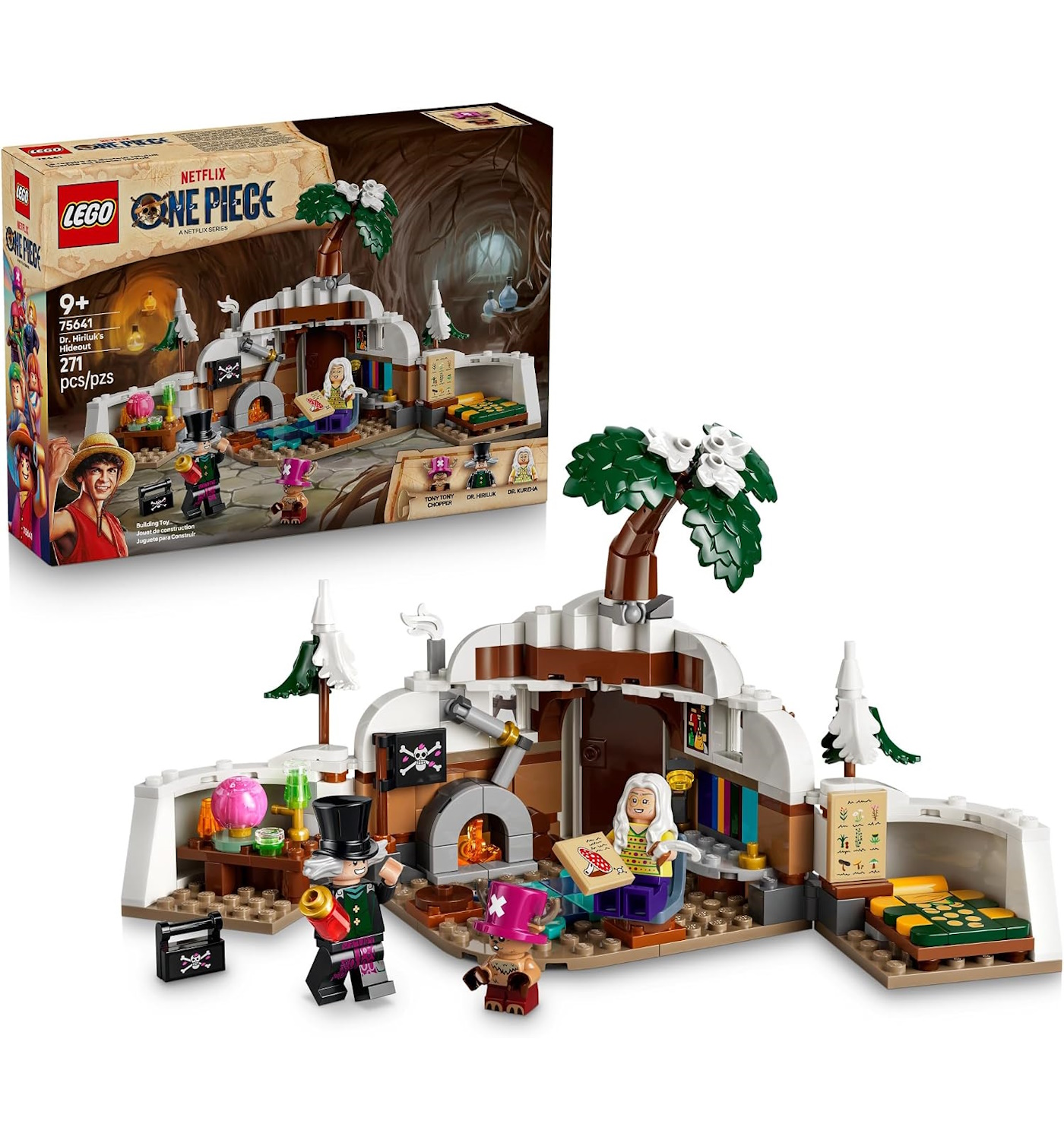 Конструктор LEGO One Piece Убежище доктор Хирилука 271 дет. - фото 1