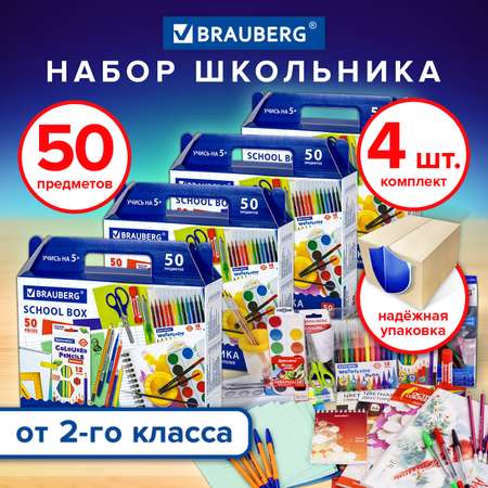 Набор школьника Brauberg 50 предм.