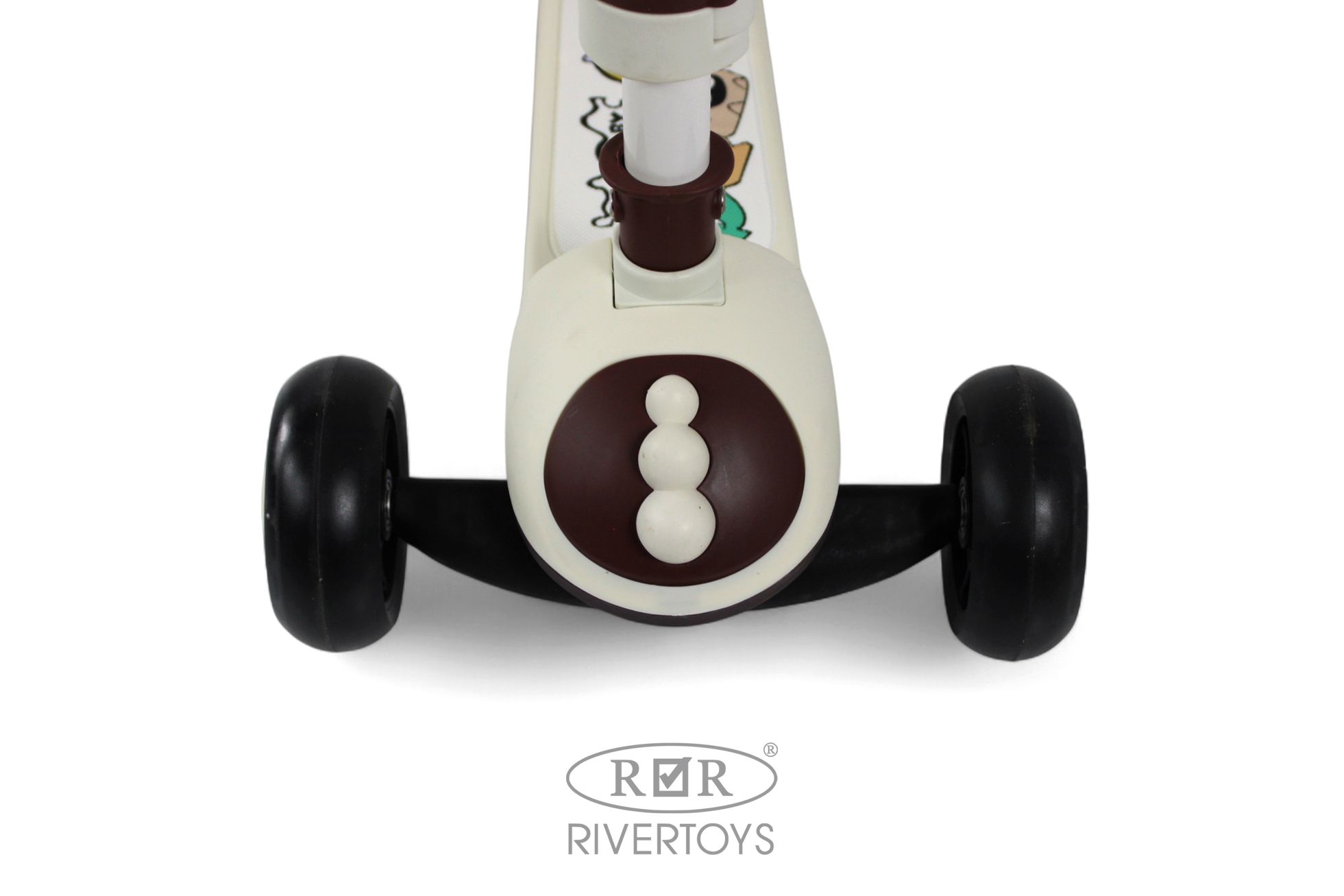 Городской самокат RIVERTOYS трехколесный - фото 10
