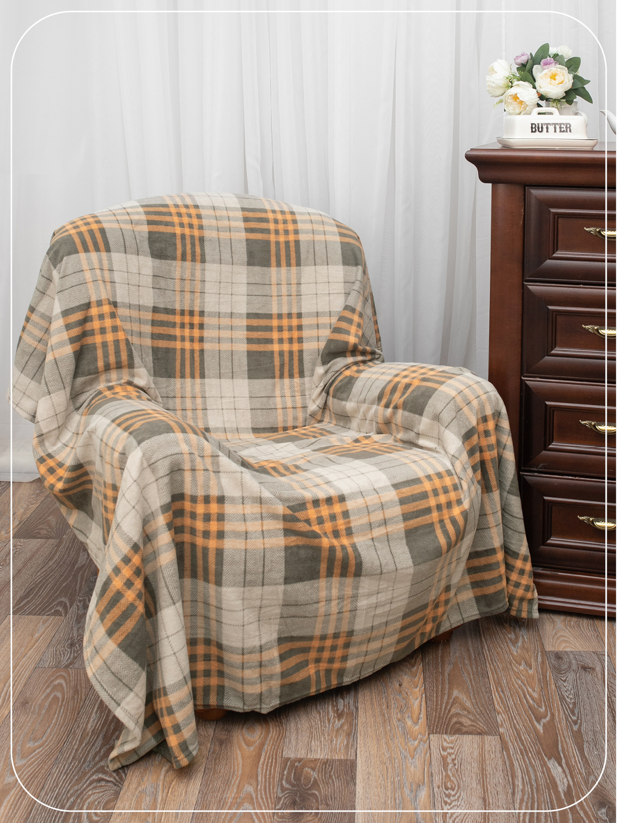 Плед Wellness WPLA152-Премиум_119 150 x 200 см флис - фото 7