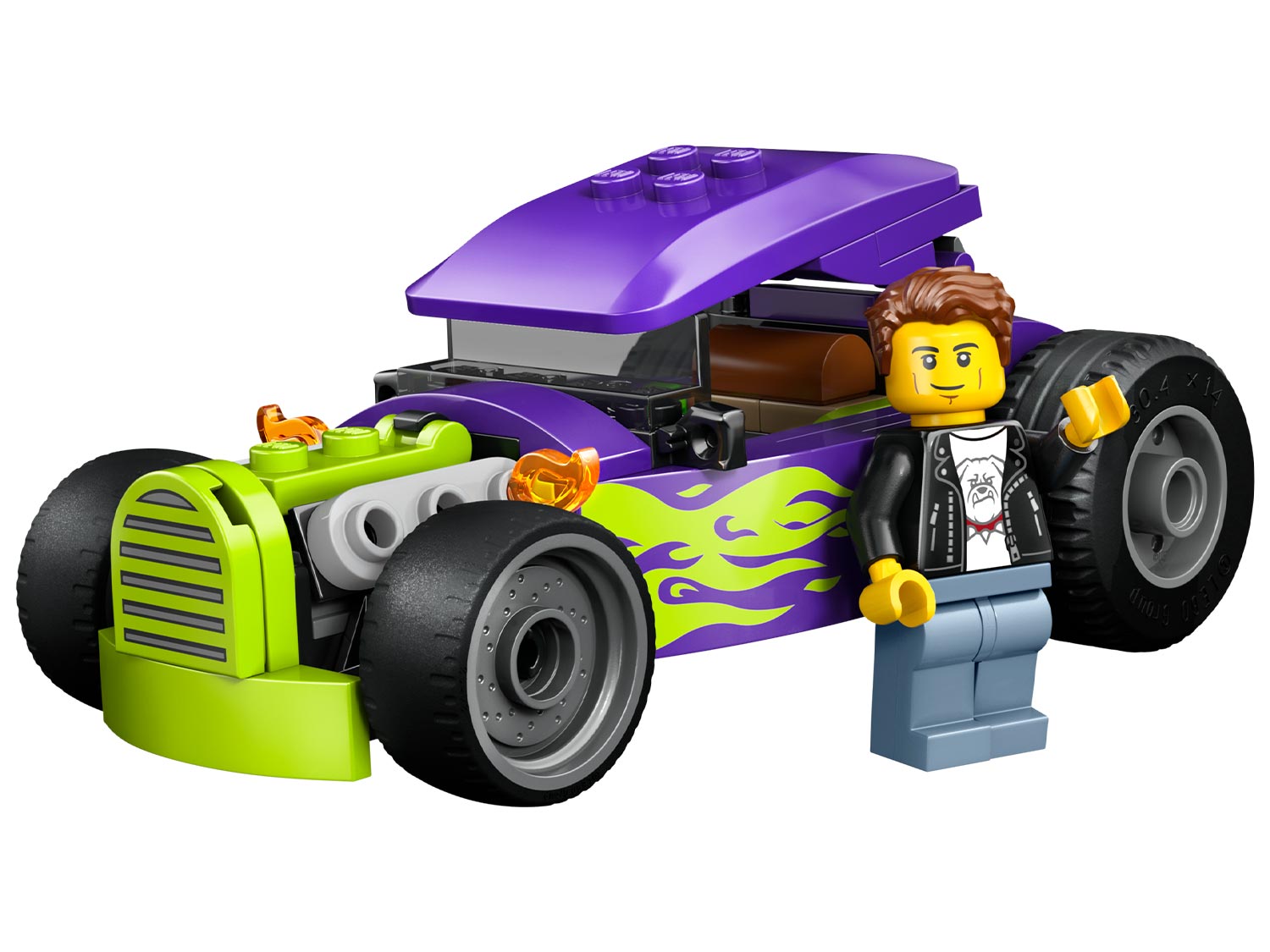Конструктор LEGO City Гоночный автомобиль 60485 81 дет. - фото 1