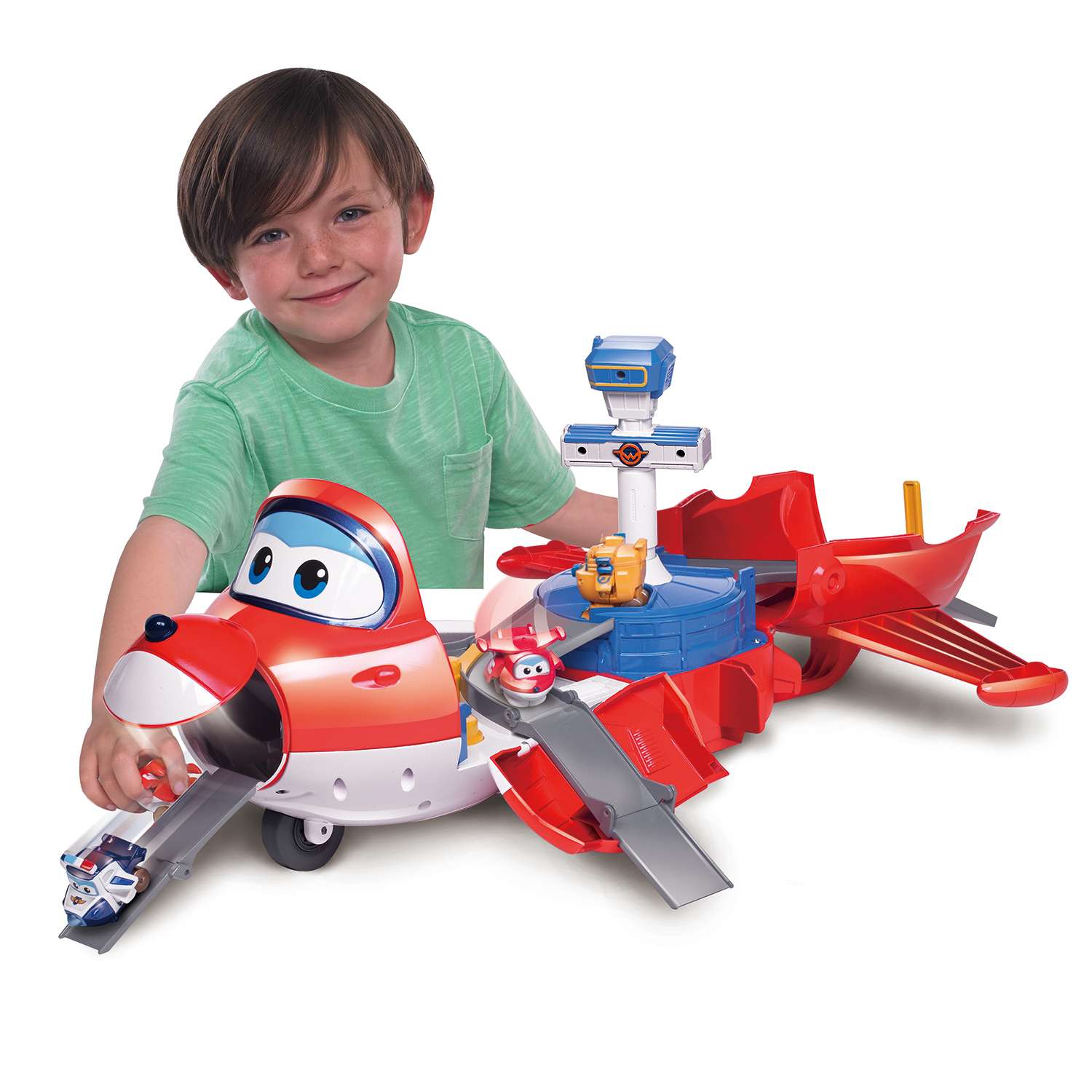 Игровой набор Super Wings Взлётная база Джетта - фото 2
