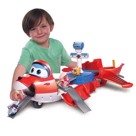 Игровой набор Super Wings Взлётная база Джетта