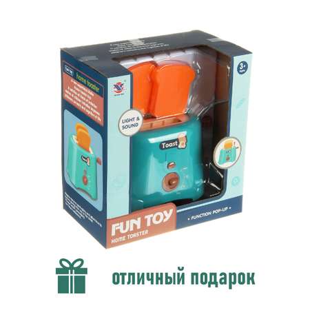 Игрушка Veld Co тостер, продукты 2 предм.