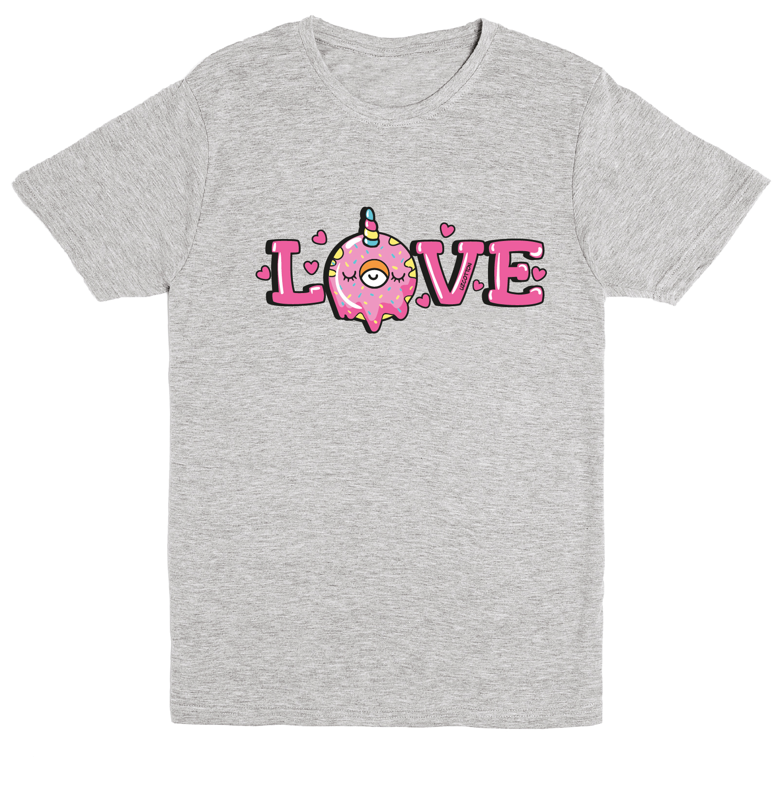 Футболка UZCOTTON Print-F-K-Basic/Teen7-Меланж - фото 2