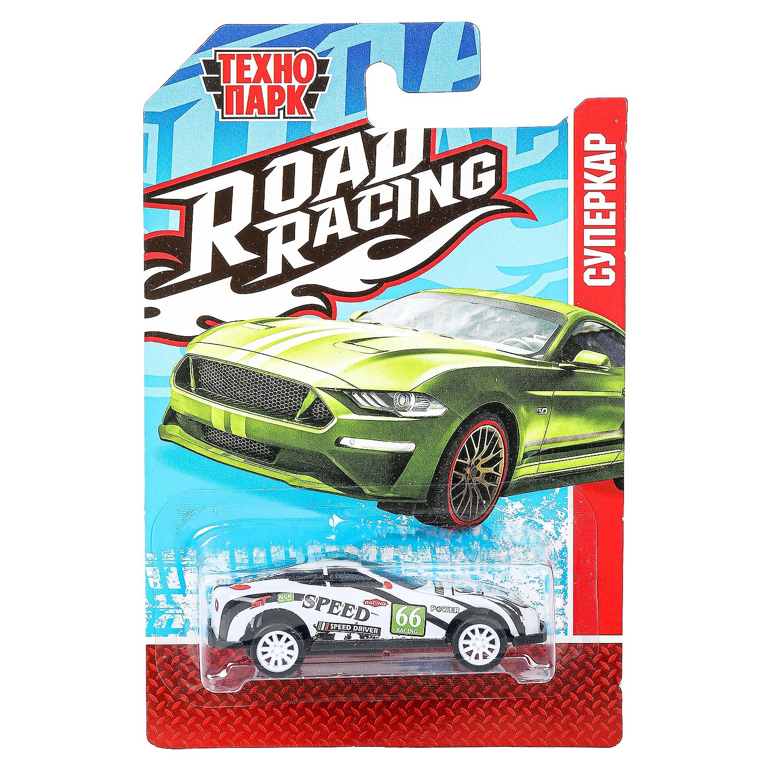 Автомобиль Технопарк Road Racing 369067 - фото 6