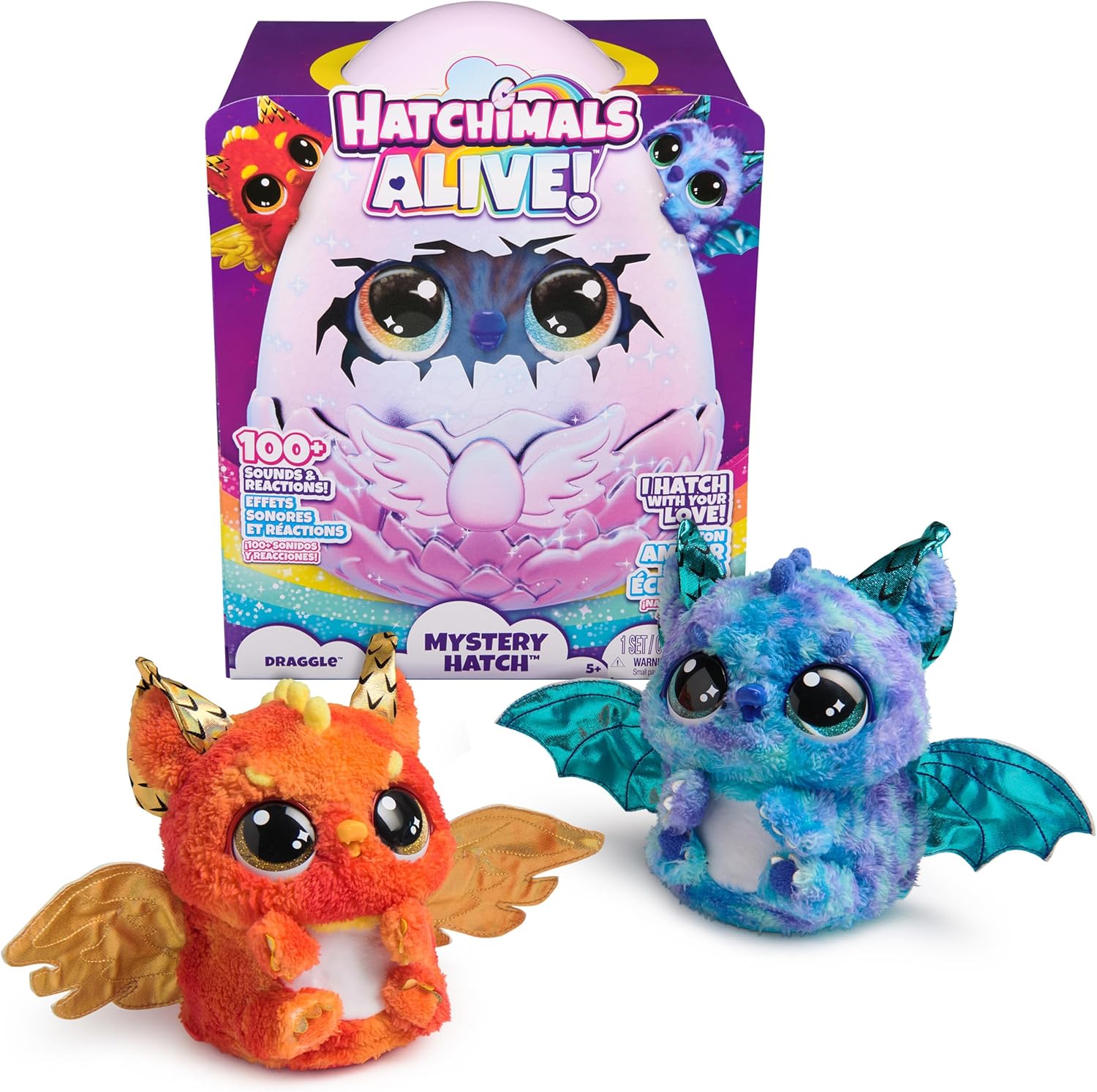 Фигурка Hatchimals Alive Драггл - фото 1