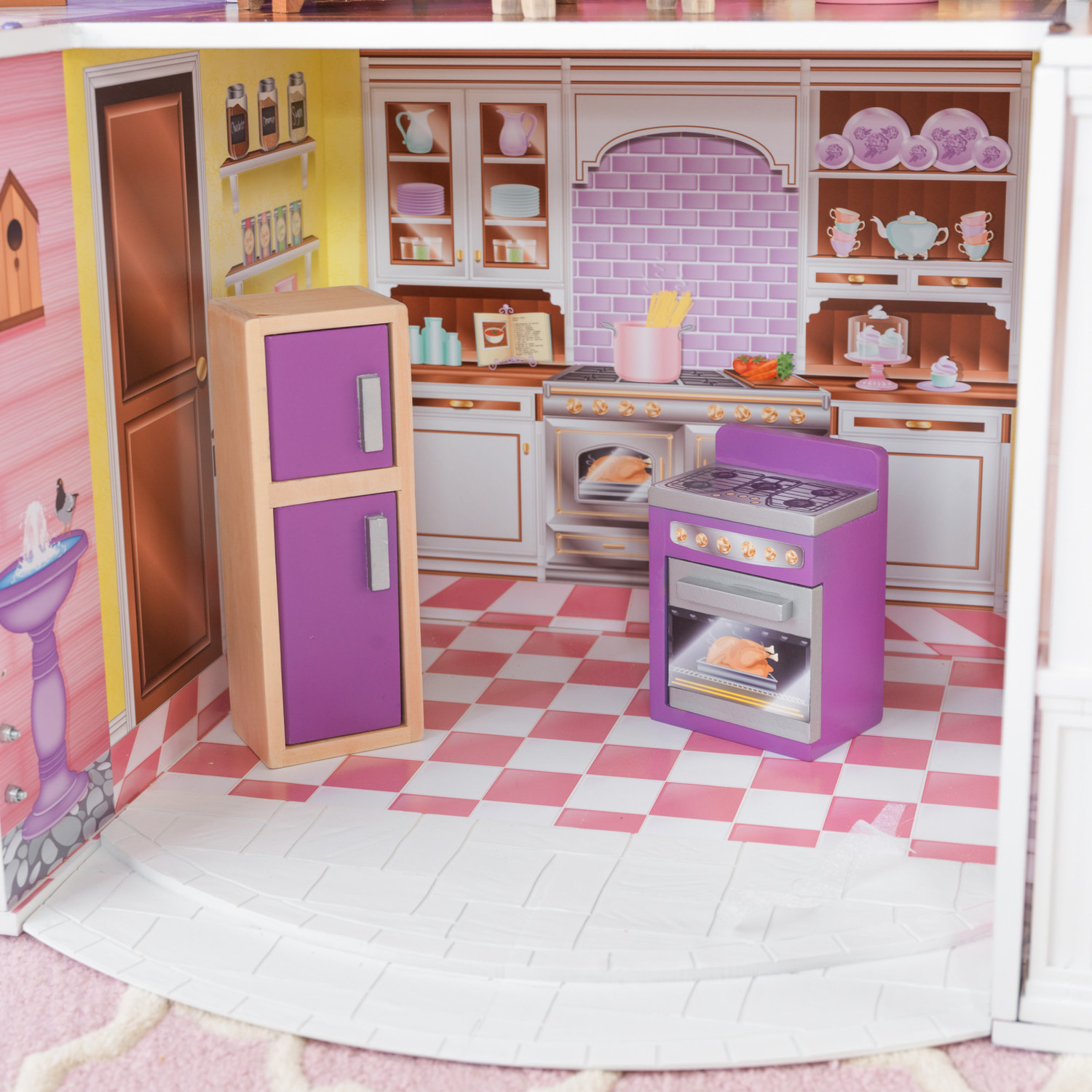 Домик для кукол KidKraft с мебелью 65242_KE - фото 18
