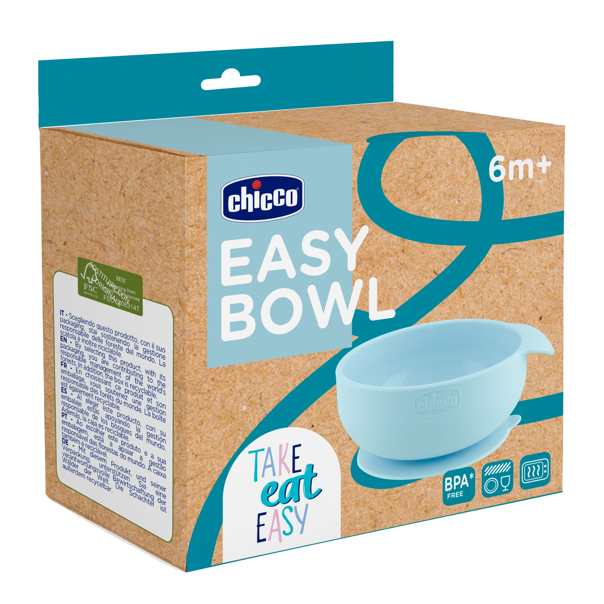 Тарелка Chicco 1 предм. - фото 5