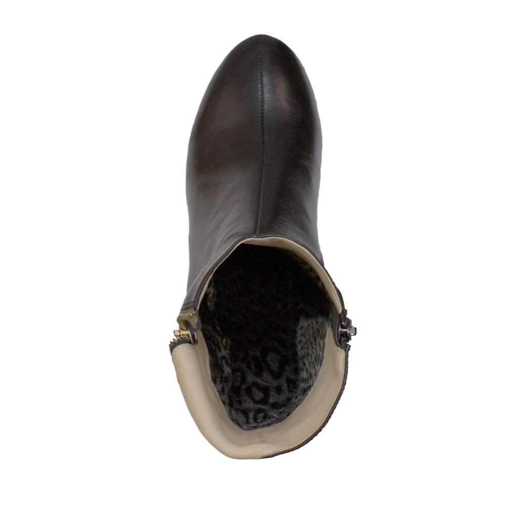 Полусапоги Europen LK6694-745-795-SV EUROPEN Полусапоги женские,черный кожа - фото 3