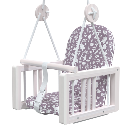 Качели Little Snail розовый