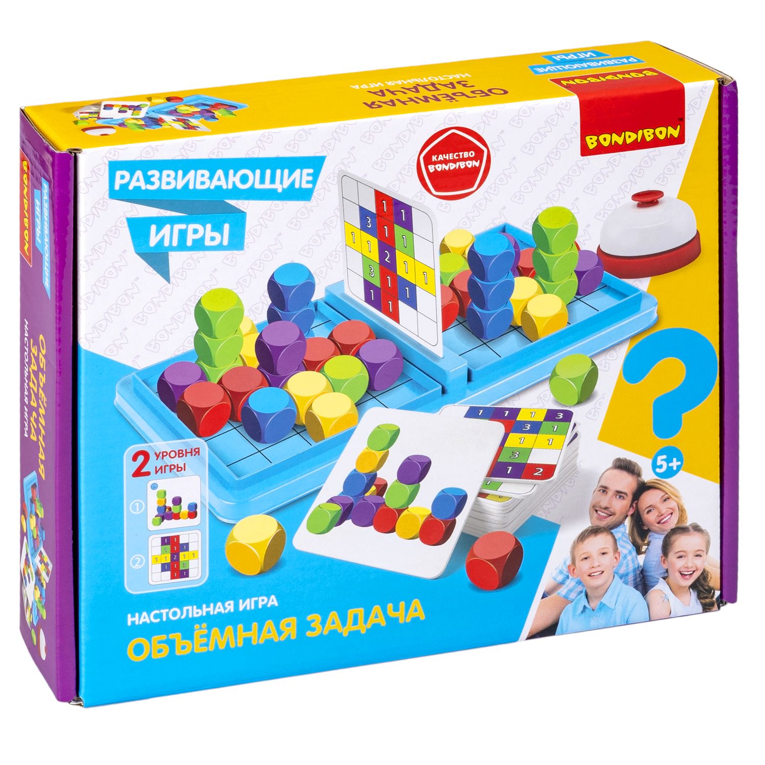 Настольная игра Bondibon логическая Объемная Задача - фото 3