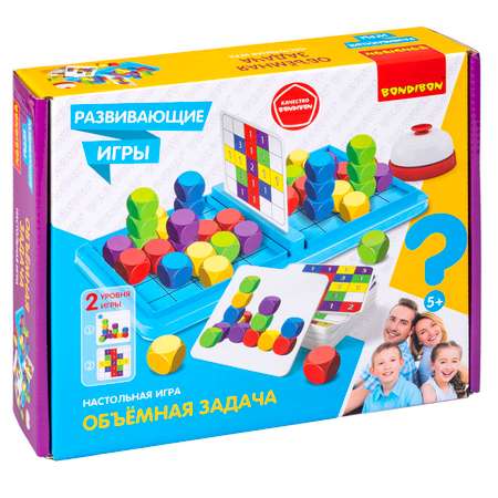 Настольная игра Bondibon логическая Объемная Задача