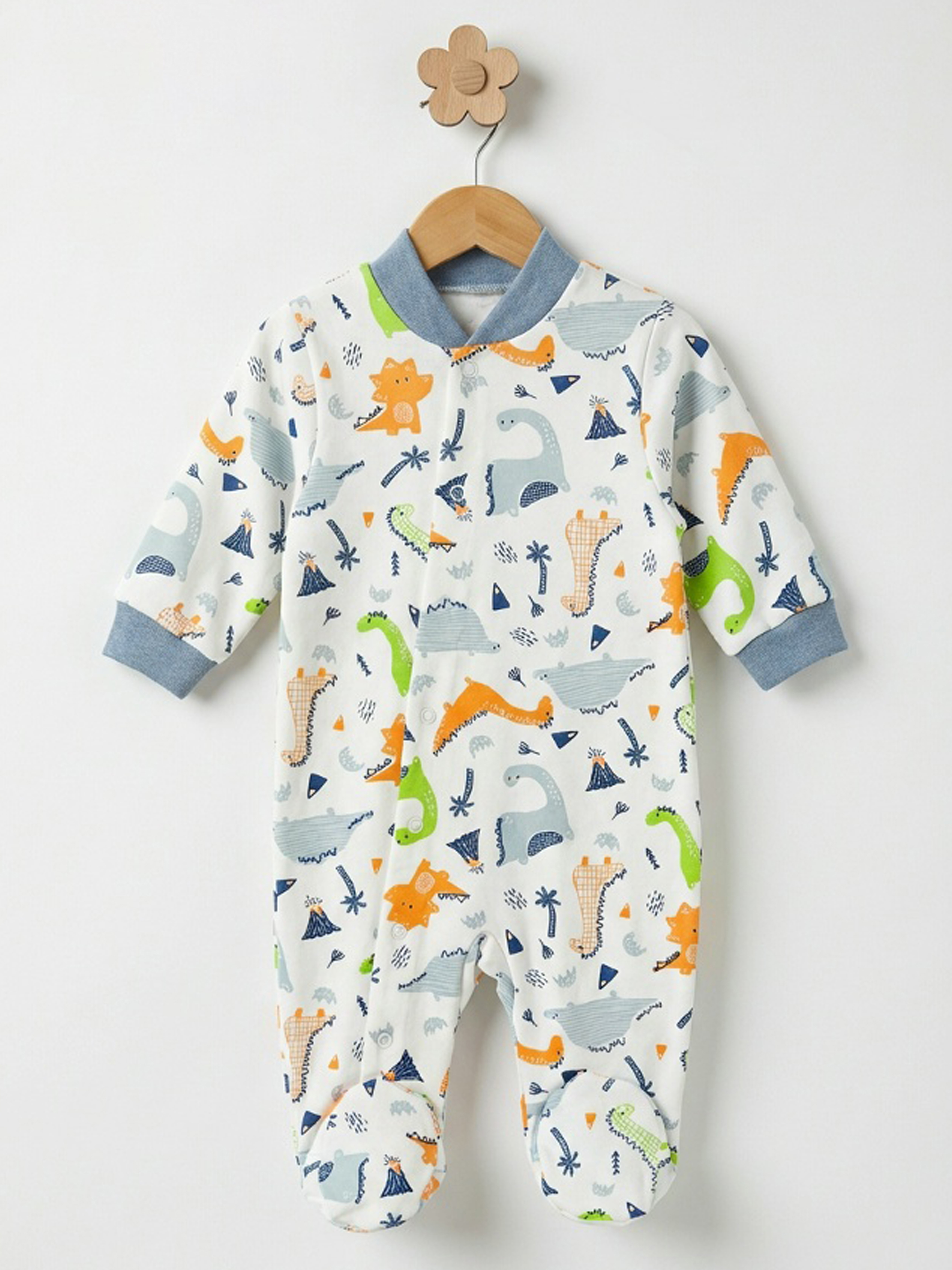 Изображение товара Комбинезон Рыжик 56 новорожденных хлопковый демисезонный для мальчиков и девочек