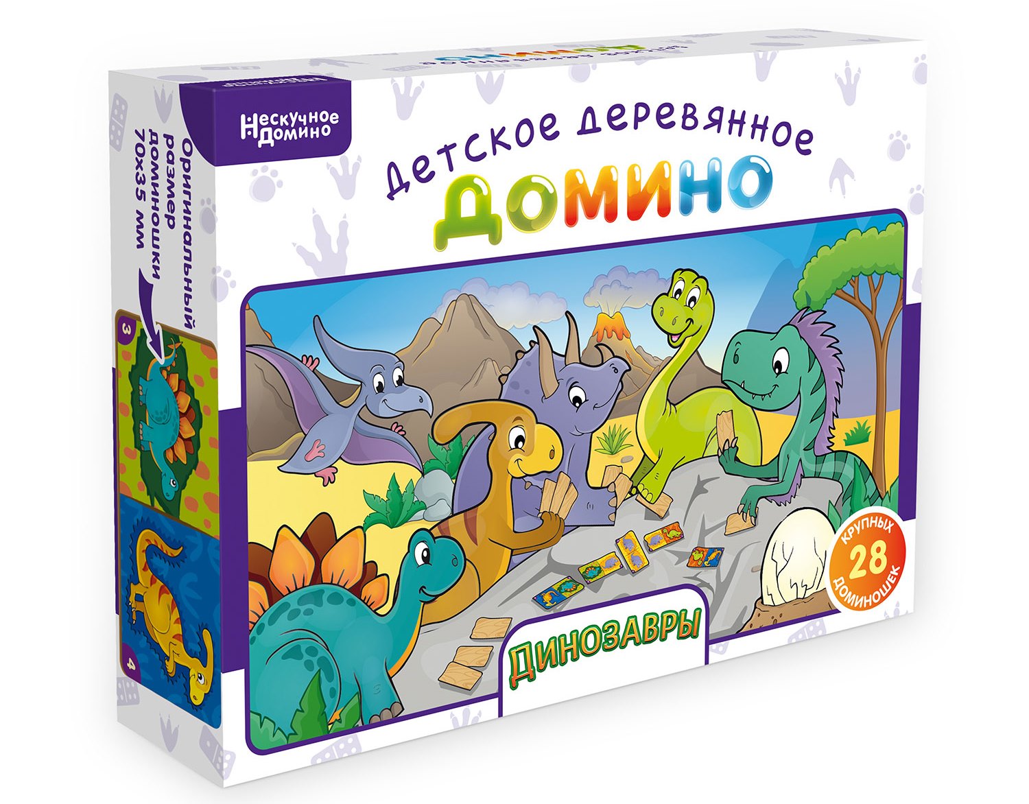 Настольная игра Нескучные игры Домино - фото 8