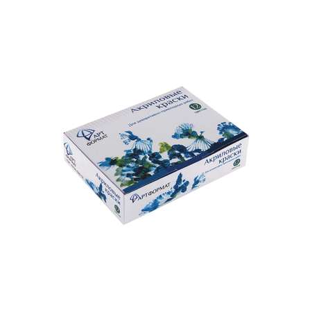 Краски акриловые АРТформат 12 цв.