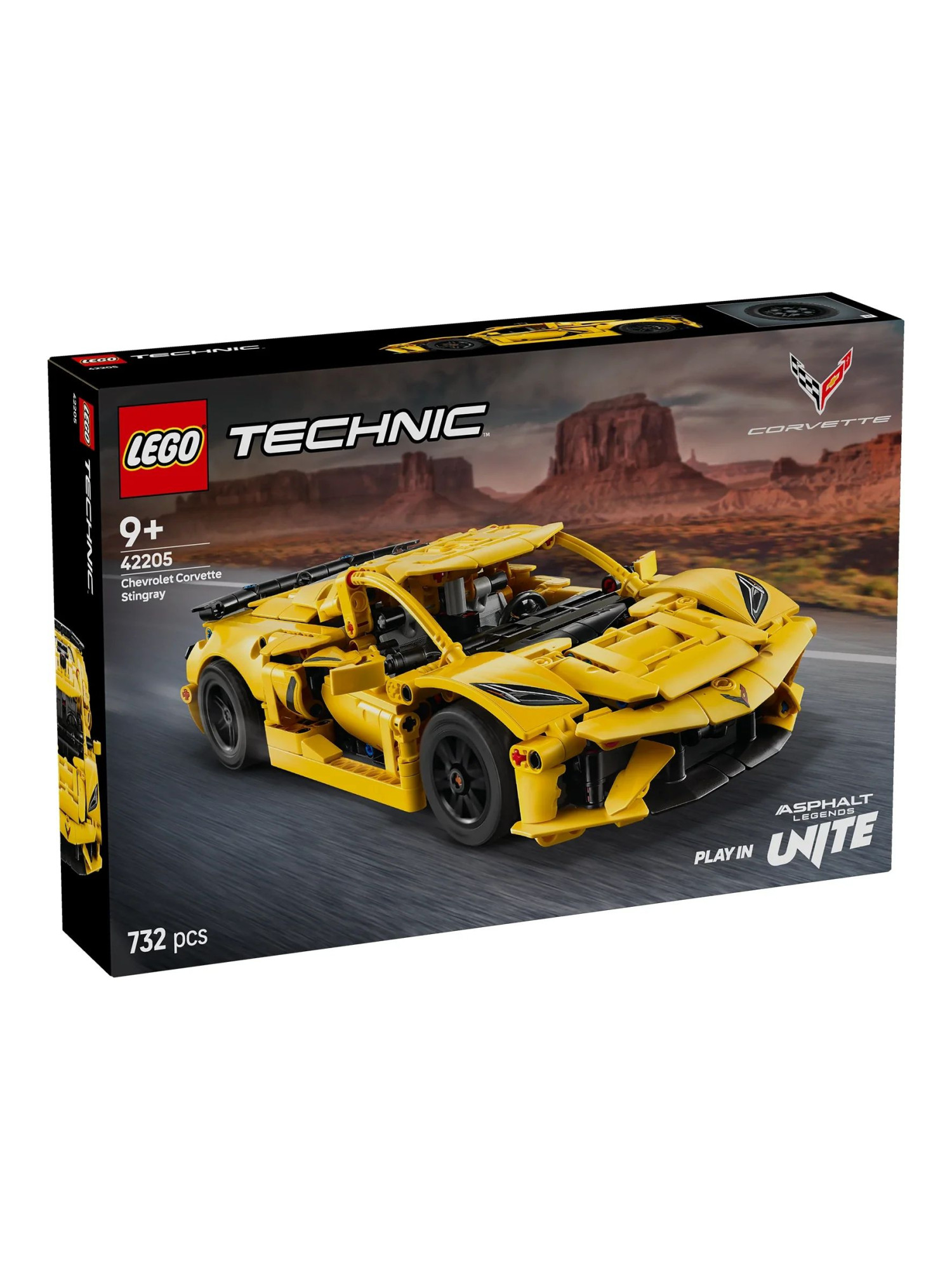 Конструктор LEGO Technic Шевроле Корвет Стингрей 732 дет. - фото 1