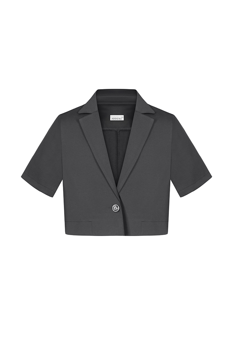 Жакет Stylish AMADEO AJ-1085-серый - фото 1