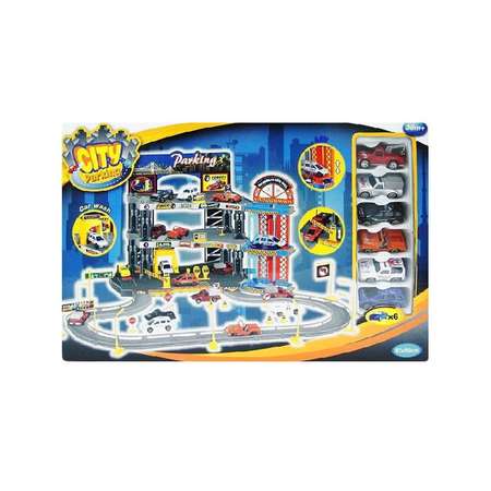Гараж Dave Toy Люкс с лифтом