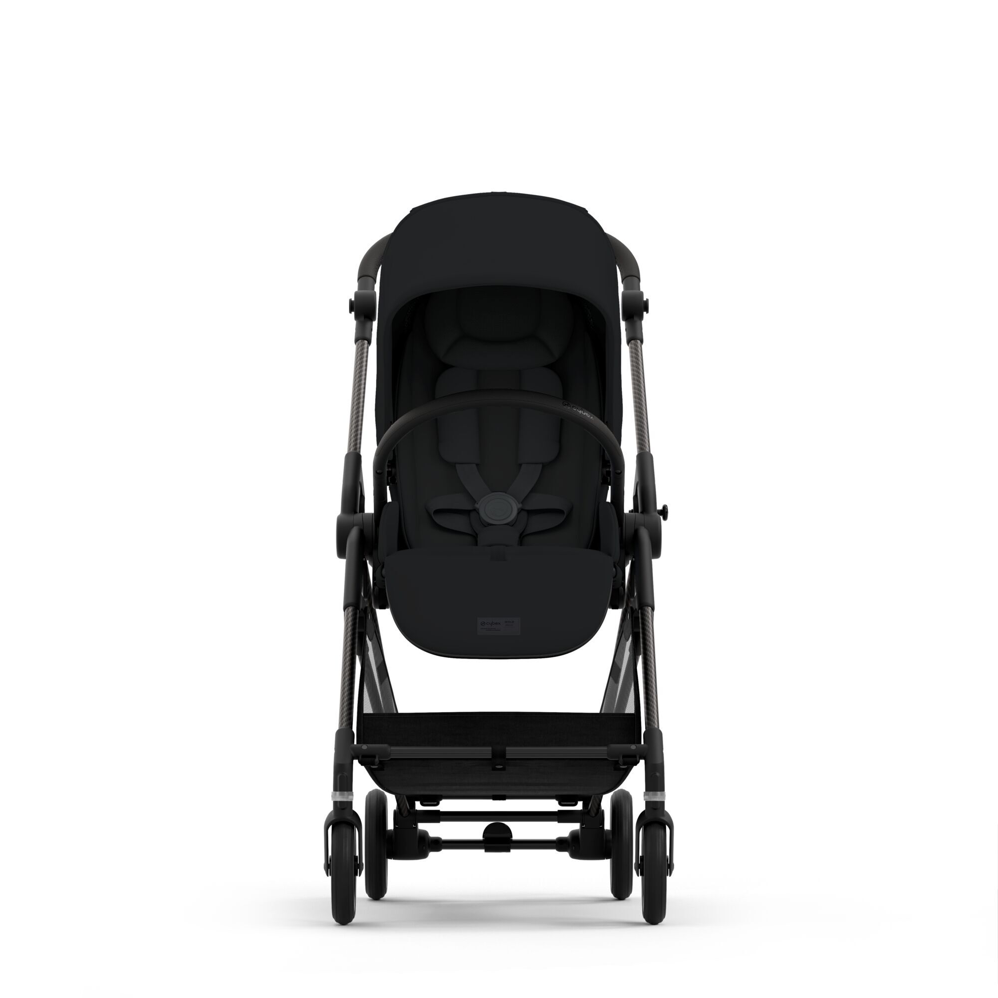 Коляска прогулочная Cybex Melio черный - фото 2