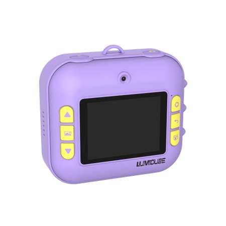 Фотоаппарат c функцией печати LUMICUBE PRINTY PURPLE DINO